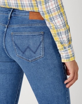 Jeansy Wrangler Skinny W28K4736Y Raven W 26 / L 30