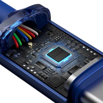 Кабель Baseus USB тип C — USB тип C, 2 м СИНИЙ usb c