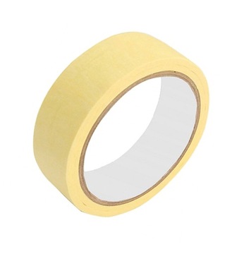 TAŚMA MALARSKA PAPIEROWA MASKUJĄCA ŻÓŁTA 19MM/50M A1N65
