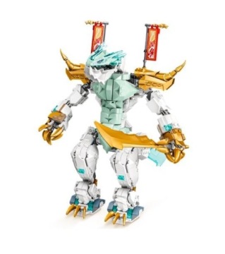 LEGO NINJAGO БЛОКИРУЕТ ЛЕДЯНОГО ДРАКОНА ЗЕЙНА 71786