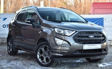 Ford Ecosport II SUV Facelifting 1.0 EcoBoost 125KM 2018 Ford EcoSport ST-line Idealny LED skora ALCANTARA navi. Benzyna 125KM, zdjęcie 1
