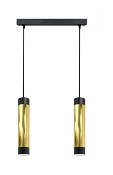 LAMPA SUFITOWA WISZĄCA ŻYRANDOL TUBA GOLD 22-2 LED