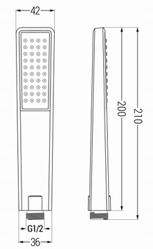 ДУШЕВОЙ НАБОР MEXEN HAND HAND R-72 ХРОМИРОВАННЫЙ ШЛАНГ