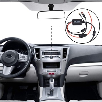АНТЕННЫЙ УСИЛИТЕЛЬ РАДИОСИГНАЛА DAB+/AM/FM 3в1 12В СО СЪЕМНИКОМ КЛЮЧЕЙ