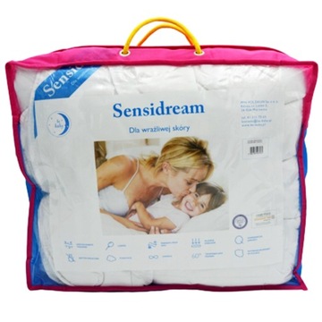 Polska kołdra 100x160 całoroczna Sensidream Junior