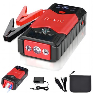 BOOSTER ROZRUCH JUMP STARTER POWERBANK LATARKA 2 W 1 20000MAH WYSOKA JAKOŚĆ