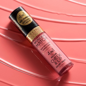 Eveline Cosmetics Wonder Match румяна и губная помада 4в1 - ​​№05