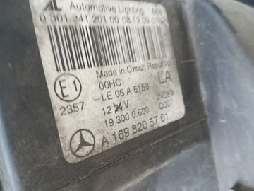 MERCEDES A TŘÍDA W169 FACELIFT SVĚTLO PŘEDNÍ LEVÝ EVROPA