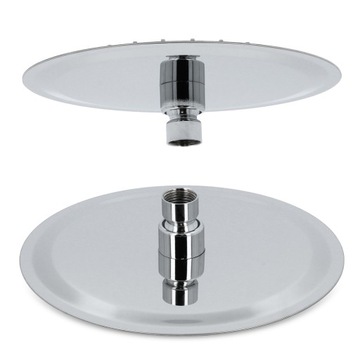 DESZCZOWNICA PRYSZNICOWA 20 CM GŁOWICA NATRYSKOWA PRYSZNICA OKRĄGŁA CHROM