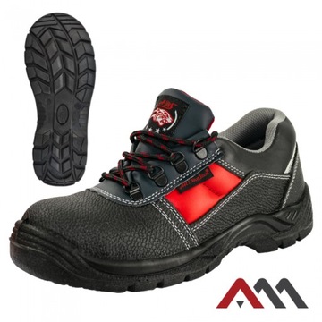 BUTY PÓŁBUTY ROBOCZE Z PODNOSKIEM BATMAN r. 46