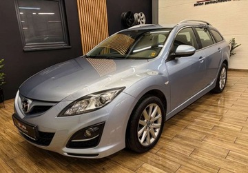 Mazda 6 II Kombi Facelifting 2.0 MZR 155KM 2011 Mazda 6 2.0 155KM NAVI BOSE skory RVM MANUAL zarejestrowana, zdjęcie 11
