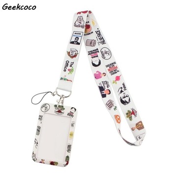 J2670 Creative Office Tv Show Lanyard For Car Keys IC ID Card Badge Holder