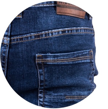 Spodnie męskie jeansowe SLIM NJALL r.36