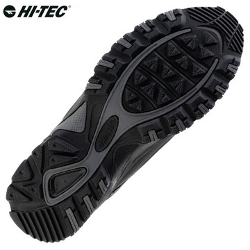 Buty Męskie Zimowe HAPITER HI-TEC Wodoodporne Ocieplane Softshell Czarne 41