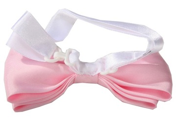 ДЕТСКИЙ ГАЛСТУК-БАБОЧКА, ПУДРА ДЛЯ МАЛЬЧИКОВ РОЗОВАЯ В КОРОБКЕ