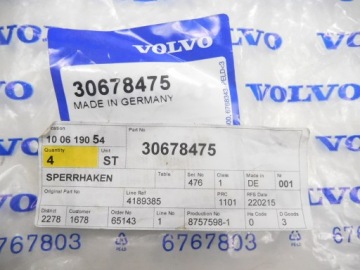 Крепление лампы передней фары гусеницы Volvo C30 C70 OE 30678475