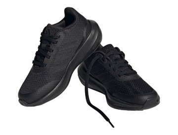 Buty męskie młodzieżowe sportowe czarne adidas RUNFALCON 3.0 HP5842 40