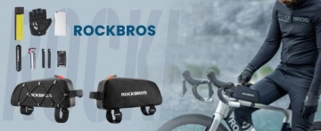 Велосипедная сумка на раму 1л ROCKBROS 039BK