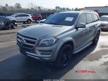 Mercedes Klasa GL X166 2015 Mercedes-Benz GL 2015 r., 3,0L 450 4MATIC 3.0 Benzyna 362KM