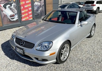 Mercedes SLK R170 Roadster 3.2 V6 (320) 218KM 2002 Mercedes-Benz SLK SLK 32 AMG 360 KM Cabrio Bezwypadkowy 110.000 km Warszawa, zdjęcie 9