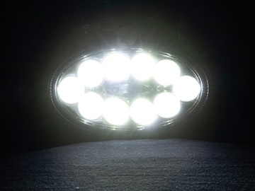 Светодиодная рабочая лампа 10 30Вт, овальная, 3 положения ручки