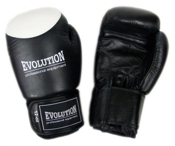 БОКСЕРСКИЕ ПЕРЧАТКИ EVOLUTION ИЗ НАТУРАЛЬНОЙ КОЖИ 14 УНЦИЙ