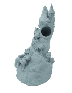 Башня для игры в кости в горном поселении - Башня для игры в кости Светло-серый