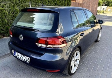 Volkswagen Golf VI Hatchback 5d 2.0 TDI 110KM 2009 Volkswagen Golf Golf VI Zadbany Zarejestrowany Zamiana 2.0 Diesel 110KM, zdjęcie 5