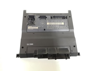 MERCEDES W221 MODUŁ STEROWNIK FOTELA 2218702286