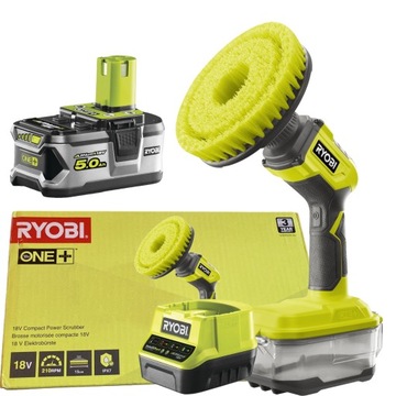 SZCZOTKA OBROTOWA MYJĄCA 18V Ryobi ONE+ R18CPS 5Ah