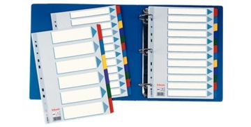 PRZEKŁADKI DO SEGREGATORÓW KOLOROWE PRZEKŁADKI A4