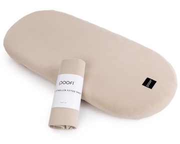 POOFI PRZEŚCIERADŁO Z GUMKĄ DO WÓZKA GONDOLI NUGAT