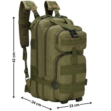 Дорожный набор 2 в 1 Спортивный рюкзак цвета хаки 35 л Защитные перчатки Черный размер L