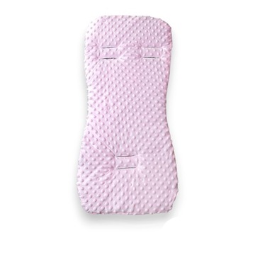 ВСТАВКА ДЛЯ КОЛЯСКИ, УНИВЕРСАЛЬНАЯ, ДВУХСТОРОННЯЯ, ХЛОПКОВЫЙ И МИНКИ ЦВЕТА