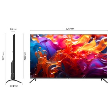 QLED CHiQ Google TV U55QM8G 55 дюймов 4K UHD SMART TV Металлический корпус