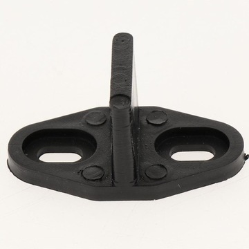 Прорезная направляющая для амбарных ворот черная