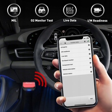 Autel MaxiAP AP200H Автоматический полный интерфейс OBD2