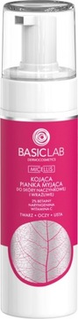 BASICLAB KOJĄCA PIANKA MYJĄCA SKÓRA WRAŻLIWA NACZYNKOWA