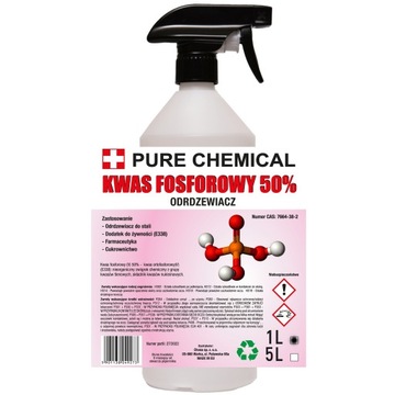 ODRDZEWIACZ DO METALU I STALII KWAS FOSFOROWY 1L