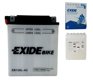 AKUMULATOR EXIDE EB12AL-A2/YB12AL-A2 12V 12AH 165A