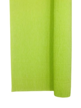 Krepina włoska bibuła 558 acid green zielony