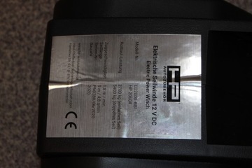 Аккумуляторная лебедка HP Autozubehoer 12 В, 900 кг.