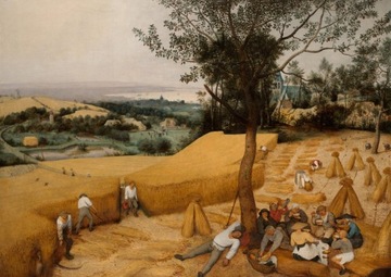 Plakat 29,7x21 Żniwiarze Pieter Bruegel