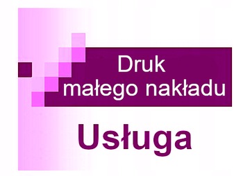 Usługa druku małego nakładu