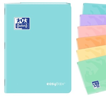 OXFORD ZESZYT A4/60K EASYBOOK PASTEL Kratka 90g