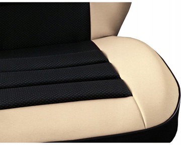 MATA TŁOCZONA SKÓRA POKROWIEC SAMOCHODOWY NA SIEDZENIA do Fiat 500X