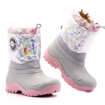 СНЕЖНЫЕ БОТИНКИ RENBUT MUFLON ЗИМНЯЯ ОБУВЬ ШЕРСТЬ 25/26