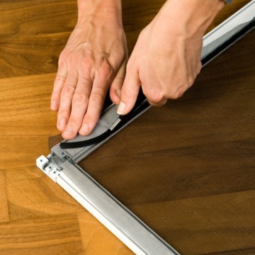 Москитная сетка на окно Alu Tesa 1,4х1,5м белая