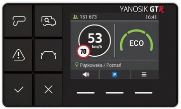 Радар-детектор YANOSIK GTR + подписка на 60 месяцев