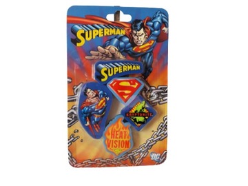 Zestaw gumek - Superman